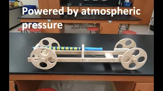 Atmosphere powered cart. //  Homemade Science with Bruce Yeany