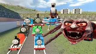 Building a Thomas Train Chased By Thomas Train in Garry's Mod