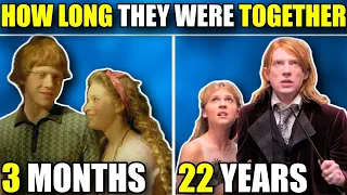 How Long Every Harry Potter Couple Was Together (Ranked)