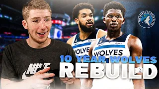 I Rebuilt The Timberwolves For 10 Years In NBA 2K24..