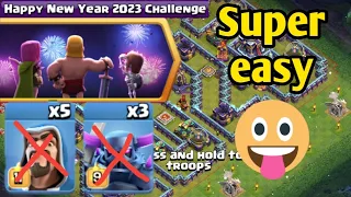 Easily 3 Star  Happy New Year 2023 Challenge (Clash of Clans) coc gal