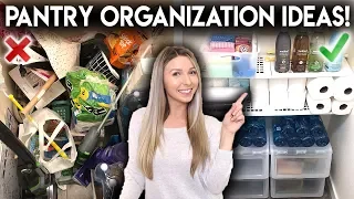 PANTRY ORGANIZATION + TOUR **Organize With Me**