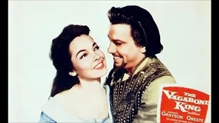 Kathryn Grayson & Oreste Kirkop - outtake from THE VAGABOND KING