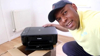 Unboxing & Changing Ink Cartridges for Canon Pixma MG 3650