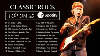 Classic Rock  2020 - Top 20 Greatest Classic Rock Songs On Spotify - Classic Rock Songs On Spotify