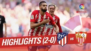 Highlights Atlético de Madrid vs Sevilla FC (2-0)