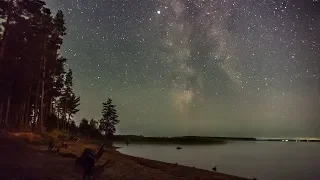 Свет Звезд Таймлапс 4K StarLight TimeLapse Таймлапс звездного неба