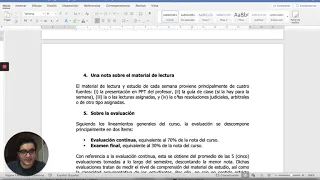 Argumentación jurídica - Presentación del curso