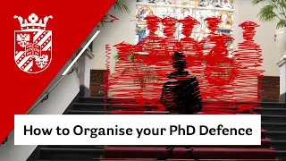 How to Organise your PhD Defence