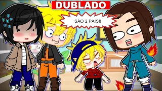 OS PAIS DO SASUKE NA CASA!! [DUBLADO] Mini Filme Gacha Club