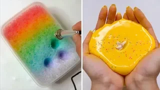 Satisfying Slime Videos ASMR l New Oddly Satisfying Compilation 2019 - 108