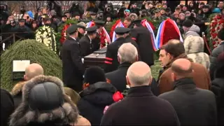 Raw: Putin Critic Boris Nemtsov Buried | NBC News