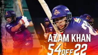 Azam Khan I 54 off 22 balls I Day 6 | Deccan Gladiators I Abu Dhabi T10 | Season 4@odutmallick6858