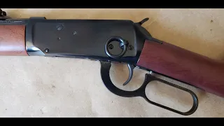 Tabletop look at a Winchester Model 94 AE .44 Magnum carbine