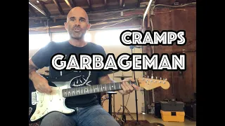 Garbageman The Cramps Guitar Lesson + Tutorial [WITH SOLO!]
