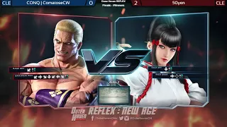 Reflex New Age February 2018 Tekken 7: CONQ_ComatoseCW vs 50yen Winners Finals