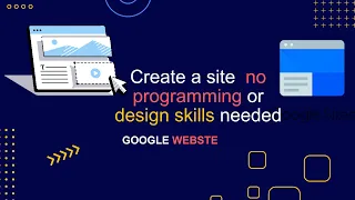 Build Website No Programming Or Design Skills Needed With Google