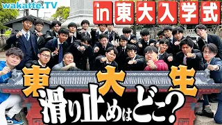 【人生勝ち組集団】東大生の滑り止めを調査！早稲田？慶應？医学部？【wakatte TV】#1054