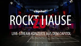 Rockt zu Hause - 14. Live-Stream Benefizkonzert aus dem Capitol