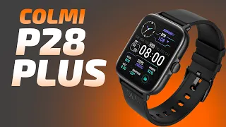 Um relógio MEIO fitness - Colmi P28 Plus