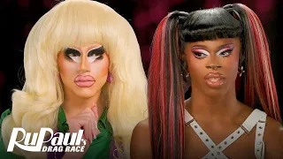 The Pit Stop S16 E09 🏁 Trixie Mattel & Luxx Noir London Gag Us! | RuPaul’s Drag Race S16