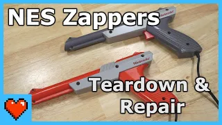NES Zappers Clean, Teardown, & Repair