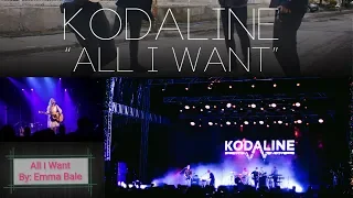 Kodaline & Emma Bale - All I want (Extended Version Live)