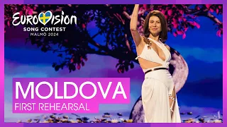 SNIPPET - Natalia Barbu - In The Middle | 🇲🇩 Moldova | First Rehearsal | Eurovision 2024
