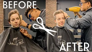 My First Hair Cut After Chemotherapy  |  Life After Cancer