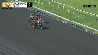 Race 2 Replay on April 7, 2024 at Golden Gate Fields