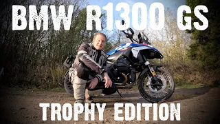 BMW R1300 GS|Test riding the Trophy Edition of the brand new GS