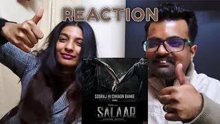 Sooraj Hi Chhaon Banke(Hindi) Reaction |Prabhas |Prithviraj |Prashanth Neel |Ravi Basrur| Salaar