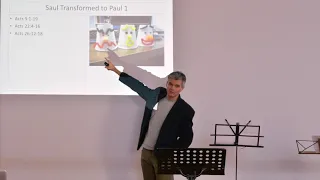 "From Saul to Paul - Transformed by God", Acts 9:1-19, Stefan Wolmarans, Watford Church of Christ