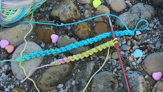 Спиральный шнур крючком 🧬 Crochet Spiral Cord