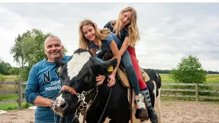 Mit Reitkuh Annabelle durch Geringswalde.