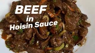 Beef in Hoisin Sauce