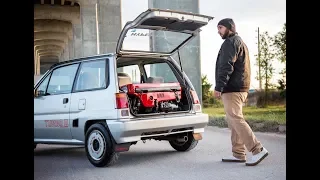 1983 Honda City Turbo II with Motocompo