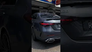 Mercedes C300 W206 Exhaust Sound 2023