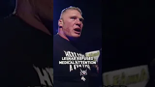 Brock Lesnar GETS PAYBACK After Wrestler Accidentally Busts Him Open
