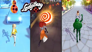 Miraculous Ladybug & Cat Noir 🐞 VERSUS Mode: QUEEN BEE Vs RENA ROUGE Vc CARAPACE 🐢!