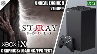 Stray Souls (Unreal Engine 5) - Xbox Series X Gameplay + FPS Test