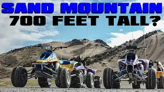 Quadzilla LT500s attack Utah's Little Sahara State Park's Sand Mountain Monster Dune!