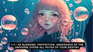 1111 Hz Blessing, Protection, Abundance of the Universe-opens all paths of your destiny
