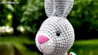 Амигуруми: схема Зайчик Грей | Игрушки вязаные крючком - Free crochet patterns.