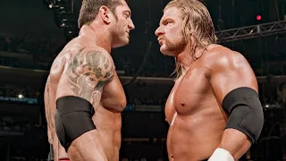 Triple H VS Batista wrestlemaina 21 highlights