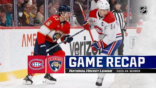 Canadiens @ Panthers 12/30 | NHL Highlights 2023