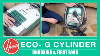 Hoover Eco G Bagged Vacuum Cleaner Unboxing & First Look