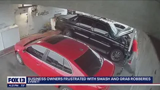 Car dealership frustrated with smash and grab robberies | FOX 13 Seattle