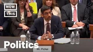 Republican Reps Question Google CEO Sundar Pichai Over 'Bias' Against GOP | NowThis