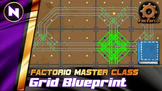 Blueprinting from MAP and GRID ALIGNMENT; Rails & City Blocks | Factorio 0.18 Tutorial/Guide/How-to